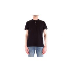 T-shirty z krótkim rękawem Patrizia Pepe 5M1241/A2NO. Czarne t-shirty męskie Patrizia Pepe, s, bez wzorów, bez kołnierzyka, krótkie. Za 389,91 zł.
