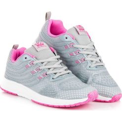 Buty sportowe damskie: DAMSKIE OBUWIE DO BIEGANIA – odcienie szarości i srebra