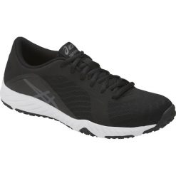 Asics Defiance X S758N-9097. Czarne buty sportowe damskie Asics, z materiału, do biegania. W wyprzedaży za 269,99 zł.