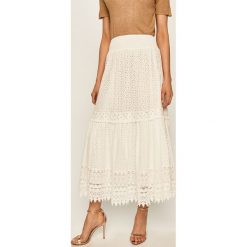 Twinset - Spódnica. Czarne spódniczki damskie Twinset, na co dzień, s, bez wzorów, z bawełny, casualowe, maxi, rozkloszowane. Za 1019,00 zł.