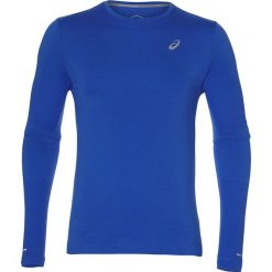 Bluza Asics Seamless Long Sleeve M Indygo. Niebieskie bluzy męskie Asics, m, bez wzorów, z materiału, sportowe, bez kołnierzyka, bez rękawów, bez kaptura. Za 129,99 zł.