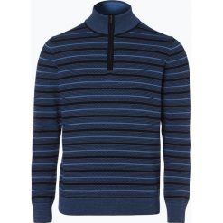 Swetry męskie: Bugatti – Sweter męski, niebieski