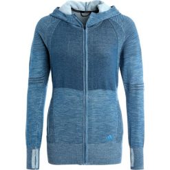 Adidas Performance CITY RUN Kurtka do biegania petrol. Zielone kurtki sportowe damskie marki adidas Performance, m, z materiału. W wyprzedaży za 301,95 zł.