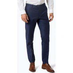 Finshley & Harding - Męskie spodnie od garnituru modułowego – Black Label, niebieski. Niebieskie spodnie męskie marki Finshley & Harding, s, bez wzorów, eleganckie. Za 359,95 zł.