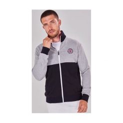Jimmy Sanders Bluza Męska M Szary. Szare bluzy męskie Jimmy Sanders, m, bez wzorów, eleganckie, bez kołnierzyka, bez rękawów, bez kaptura. Za 139,00 zł.