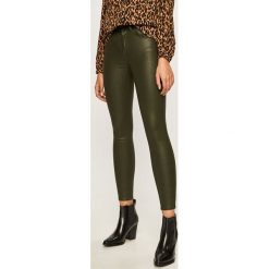 Only - Jeansy Hush. Zielone jeansy dziewczęce Name it, s, bez wzorów, z elastanu. Za 119,90 zł.