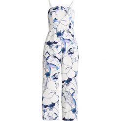 Kombinezony damskie: Mint Velvet YASMINE PRINT BANDEAU Kombinezon white