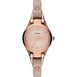 Zegarek FOSSIL - Georgia ES3262 Light Brown/Rose Gold. Brązowe zegarki damskie Fossil, ze stali. W wyprzedaży za 409,00 zł.