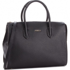 Torebka FURLA - Pin 997362 B BMJ9 OAS Onyx. Czarne torebki klasyczne damskie marki Furla, ze skóry, na ramię. Za 1355,00 zł.