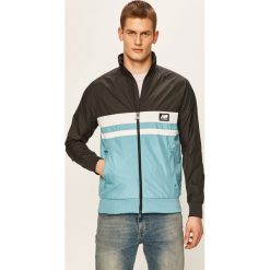 New Balance - Kurtka. Czarne płaszcze męskie New Balance, s, bez wzorów, z poliesteru, krótkie, bez kaptura. Za 399,90 zł.