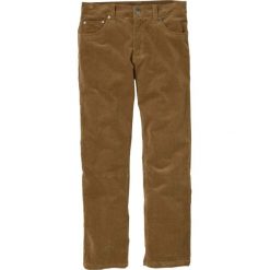 Spodnie sztruksowe Regular Fit Straight bonprix koniakowy. Pomarańczowe spodnie męskie bonprix, m, bez wzorów, ze sztruksu, klasyczne. Za 129,99 zł.