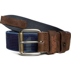 Pasek AERONAUTICA MILITARE. Niebieskie paski męskie w paski, z tkaniny, militarne. Za 570,00 zł.