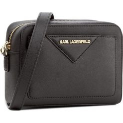 Torebka KARL LAGERFELD - 76KW3050 Black. Czarne listonoszki damskie marki KARL LAGERFELD. W wyprzedaży za 559,00 zł.