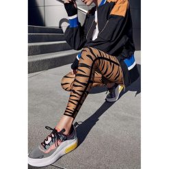 Leginsy ZOO. Legginsy sportowe damskie Leginsy ZOO, s, bez wzorów. W wyprzedaży za 49,00 zł.