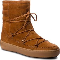 Śniegowce MOON BOOT - Pulse Mid 24101700004 Whisky. Brązowe buty zimowe damskie Moon Boot, z materiału. Za 759,00 zł.