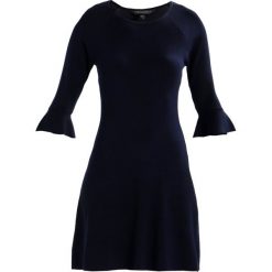 Sukienki: Dorothy Perkins FLUTE SLEEVE DRESS Sukienka dzianinowa navy blue