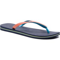 Japonki HAVAIANAS - Brasil Mix Fc 41232066776 Marinho. Pomarańczowe klapki męskie Havaianas, bez wzorów, z tworzywa sztucznego. Za 99,00 zł.
