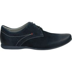 Derby męskie: Półbuty męskie - 834 JUMA BLUE