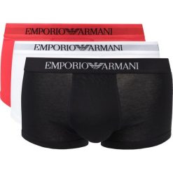Emporio Armani 3-pack Bokserki Czarny Czerwony Biały. Czerwone bokserki męskie z bawełny. Za 175,95 zł.