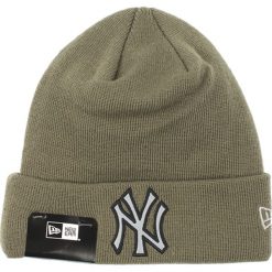 New Era New York Yankees Czapka z daszkiem Zielony. Zielone czapki męskie New Era, bez wzorów, z materiału. Za 119,95 zł.