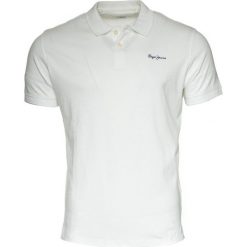Pepe Jeans koszulka polo męska Arthur, L, biały. Białe koszulki męskie Pepe Jeans, m, bez wzorów, z jeansu, bez rękawów. W wyprzedaży za 251,00 zł.
