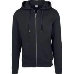 Urban Classics Basic Zip Hoodie Bluza z kapturem rozpinana czarny. Czarne bluzy męskie marki Urban Classics, l, bez wzorów, z kapturem, bez rękawów, z kapturem. Za 199,90 zł.