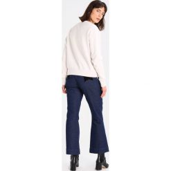 Bluzy damskie: Hunkydory ZIP CREW Bluza soft white