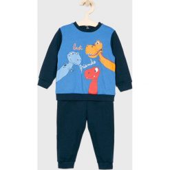Blukids - Piżama dziecięca 74-98 cm. Niebieskie piżamy chłopięce Blukids, z nadrukiem, z bawełny, bez rękawów. W wyprzedaży za 29,90 zł.