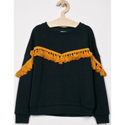 Name it - Bluza dziecięca 122-164 cm. Niebieskie bluzy dziewczęce marki Name it, bez wzorów, z bawełny, bez rękawów, bez kaptura. W wyprzedaży za 89,90 zł.