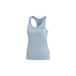 Topy na ramiączkach / T-shirty bez rękawów adidas Top Climalite Prime. Szare topy damskie marki Adidas, l, z dresówki, na jogę i pilates. Za 89,95 zł.