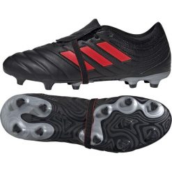 Buty piłkarskie adidas Copa Gloro 19.2 Fg M F35490. Czarne buty sportowe męskie Adidas, ze skóry, na sznurówki, do piłki nożnej. W wyprzedaży za 359,00 zł.