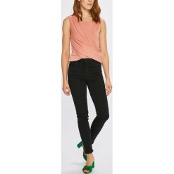 Scotch & Soda - Jeansy. Czarne jeansy damskie skinny marki Scotch & Soda, z elastanu. W wyprzedaży za 269,90 zł.