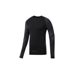T-shirty z długim rękawem Reebok Sport Rashguard Combat Prime LS. Czarne t-shirty męskie Reebok Sport, s, bez wzorów, sportowe, bez kołnierzyka, długie. Za 249,00 zł.