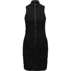 Sukienki hiszpanki: GStar CORE SLIM DRESS S/LESS Sukienka jeansowa cilex black