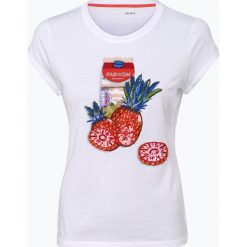 Marc Cain Sports - T-shirt damski, czarny. Czarne t-shirty damskie marki Marc Cain Sports, z haftami. Za 749,95 zł.