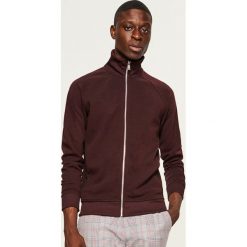 Bluza ze stójką - Bordowy. Czerwone bluzy męskie Reserved, l. W wyprzedaży za 59,99 zł.