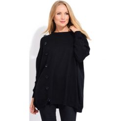 FILLE DU COUTURIER sweter damski Bethanie 38 czarny. Czarne swetry damskie Fille Du Couturier, bez wzorów, z materiału, z długim rękawem, długie, bez kaptura. W wyprzedaży za 228,00 zł.