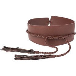 Paski damskie: Sisley Pasek bordeaux