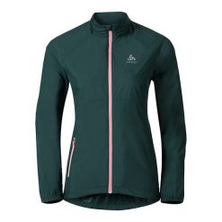 Odlo Kurtka SCUTUM r.L zielona (347791). Zielone kurtki sportowe damskie marki Odlo, l. Za 250,19 zł.