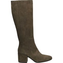 Kozaki - 1574 CAM QUEC. Brązowe buty zimowe damskie Venezia, ze skóry. Za 299,00 zł.