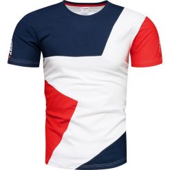 Koszulka męska kolorowa Recea. Koszulki męskie Recea, na lato, xl, bez wzorów, z bawełny, eleganckie, bez kołnierzyka, bez rękawów. Za 24,99 zł.
