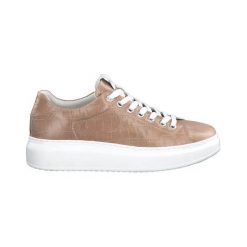 Tamaris Buty nugatowy female brązowy 41. Pomarańczowe sneakersy damskie Tamaris, ze skóry. Za 329,00 zł.