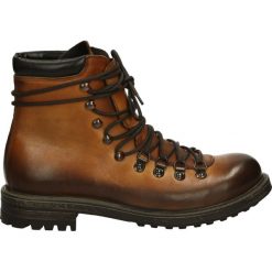 Botki męskie - 6591 C CUO-NE. Brązowe botki męskie Venezia, z gumy. Za 389,00 zł.