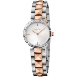 RABAT ZEGAREK CALVIN KLEIN Edge K5T33BZ6. Szare zegarki damskie marki Calvin Klein, ze stali. W wyprzedaży za 879,00 zł.