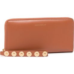 Duży Portfel Damski COCCINELLE - F0B Fenice Coin E2 FOB 11 04 01 Tan W09. Pomarańczowe portfele damskie Coccinelle, bez wzorów, ze skóry. Za 699,00 zł.