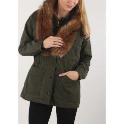 Lee Kurtka Zielony. Zielone kurtki damskie Lee, l, bez wzorów, z bawełny. Za 585,95 zł.