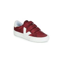 Buty Dziecko Victoria TRIBU VELCROS NYLON. Czerwone trampki chłopięce marki Victoria, z nylonu. Za 169,00 zł.