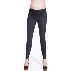 Legginsy damskie ciążowe Maia indygo r. 4. Czarne legginsy ciążowe Bas Bleu. Za 71,25 zł.
