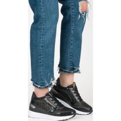 Buty ślubne damskie: Buty sportowe na koturnie EMELY