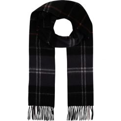 Barbour Szal navy/red tartan. Szare szaliki damskie Barbour, z kaszmiru. W wyprzedaży za 404,25 zł.